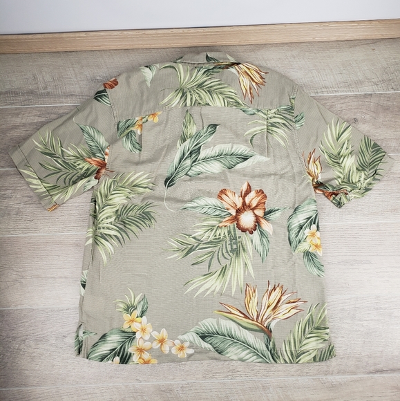 MEN'S HAWAIIAN SHIRT 100% SILK Jamaica Jaxx - Picture 4 of 5